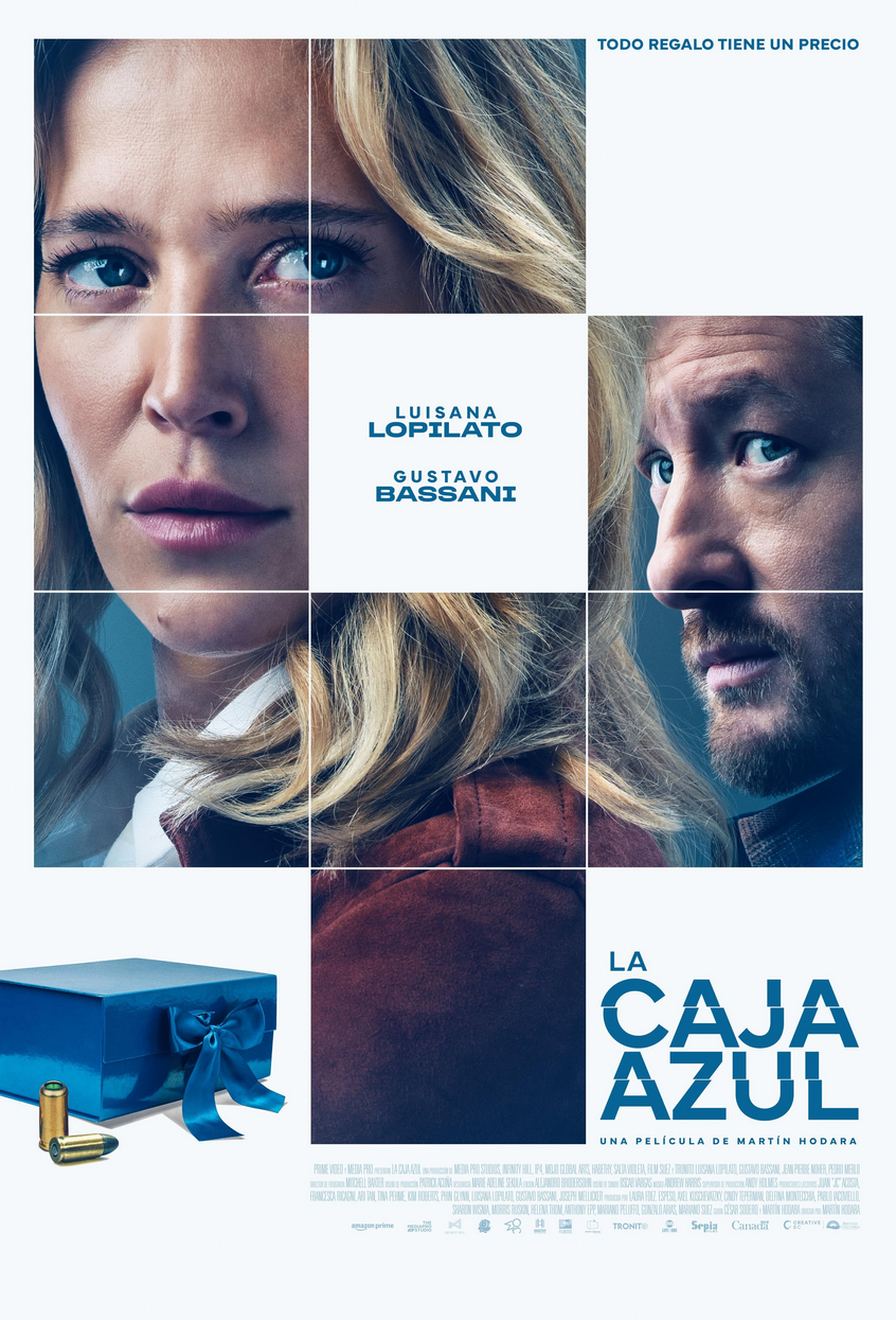 la caja azul